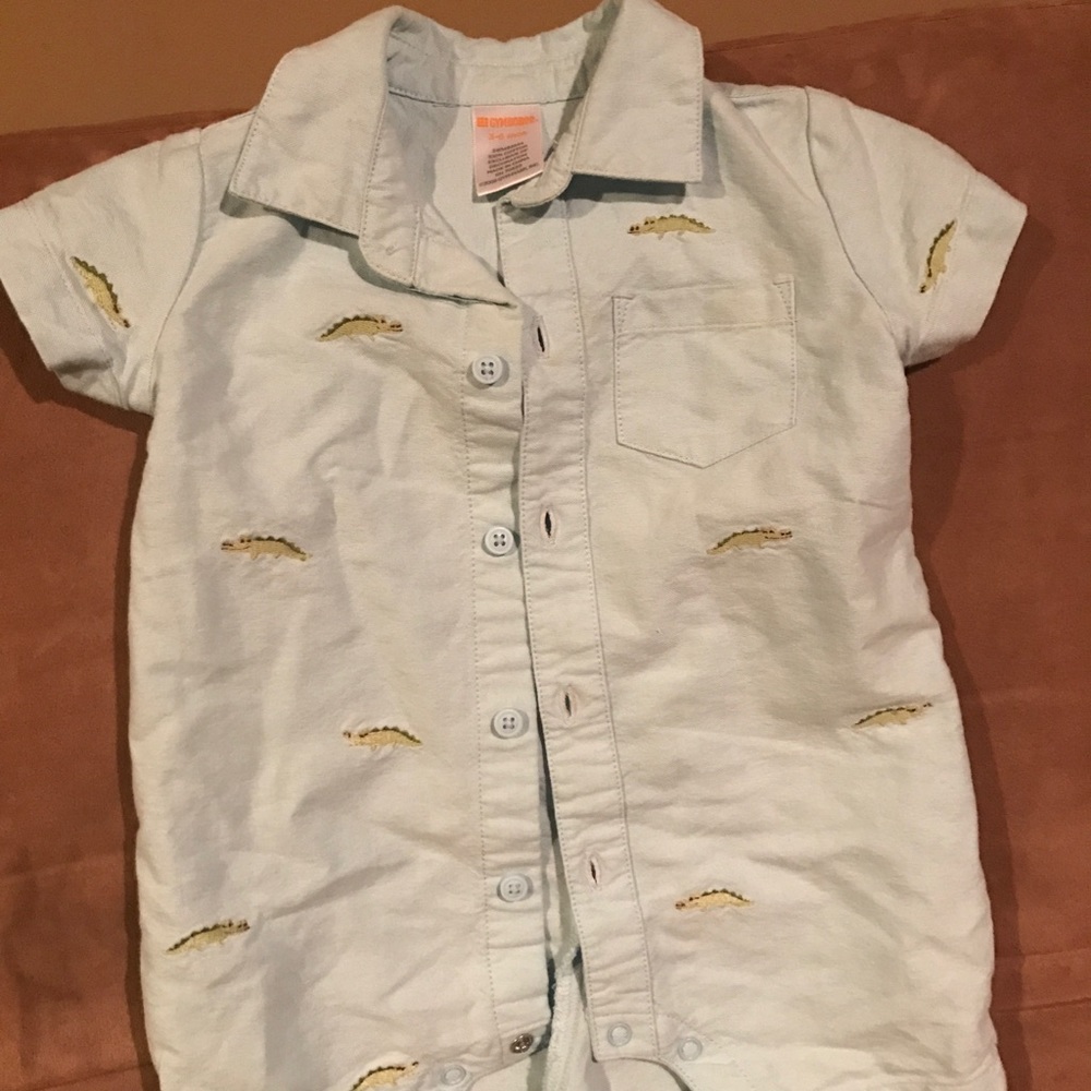 Boys Gymboree spring/summer button up